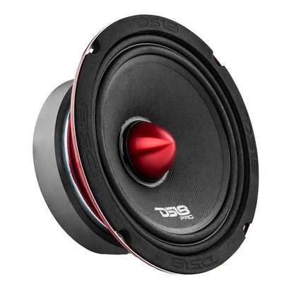 DS18 PRO-X6.4BM  6.5 Bullet Mid-Range Loudspeaker  250W RMS/500W MAX, 4-Ohms