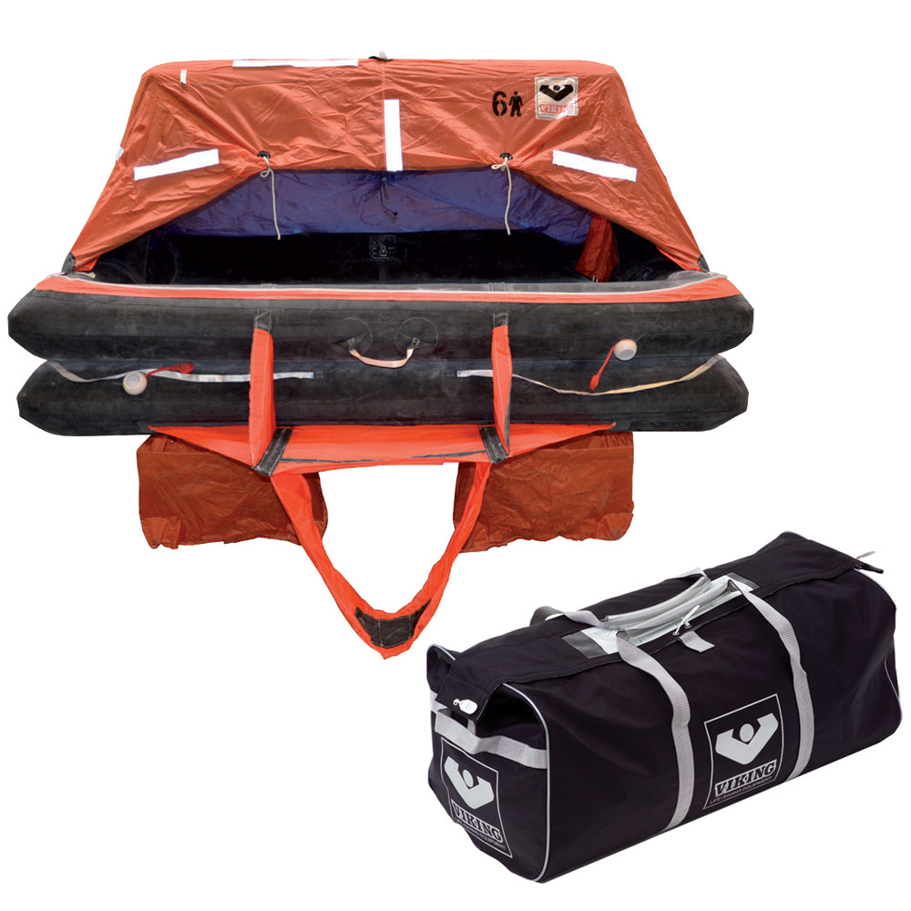 VIKING Coastal Life Raft 4 Person Valise