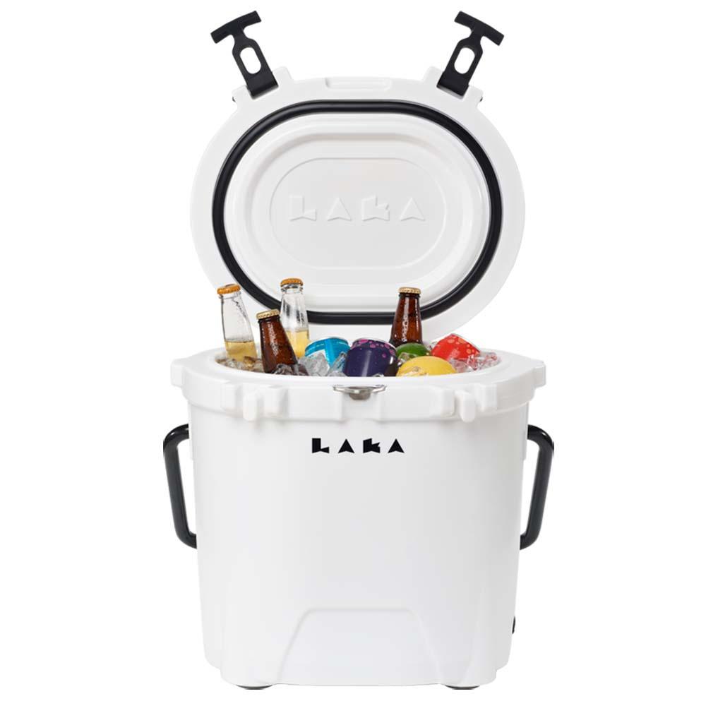 LAKA Coolers 20 Qt Cooler - White - Boat Gear USA