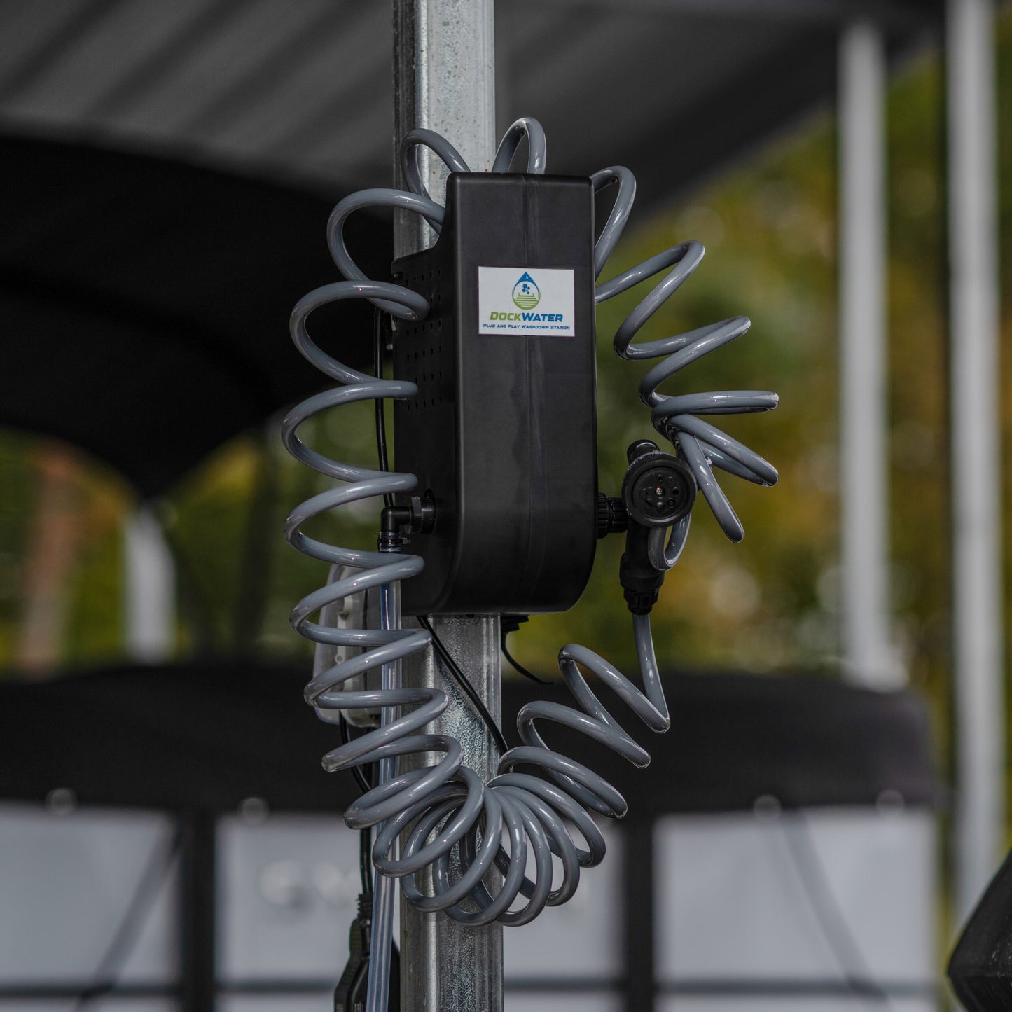 Dock Water portable washdown station - Strap Mount