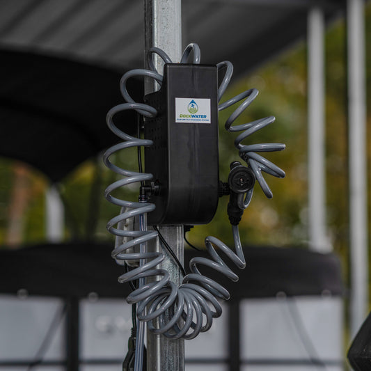 Dock Water portable washdown station - Strap Mount