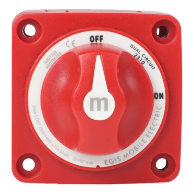 EGIS 2310 m-Series 300A Dual Circuit Battery Switch Off/On