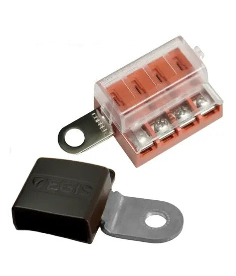 EGIS Ring Terminal Fuse Block and Busbar Kit Battery Mount Retail Pack