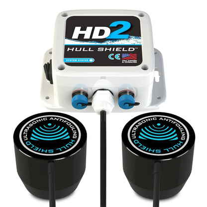 Hull Shield HD2 Ultrasonic Antifouling – Two Transducer System