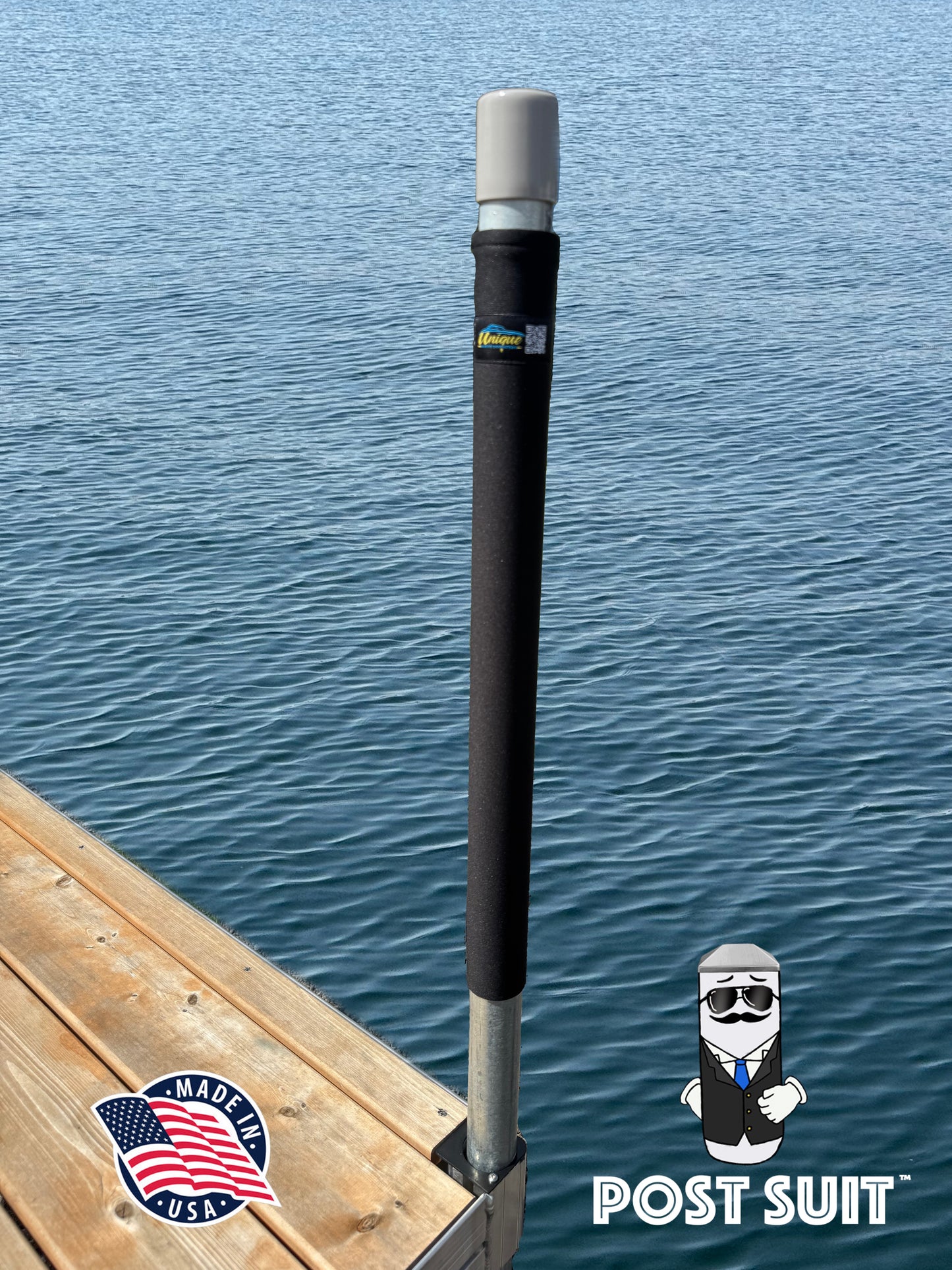 Post Suit (1.5" & 2" Diameter Post) Black