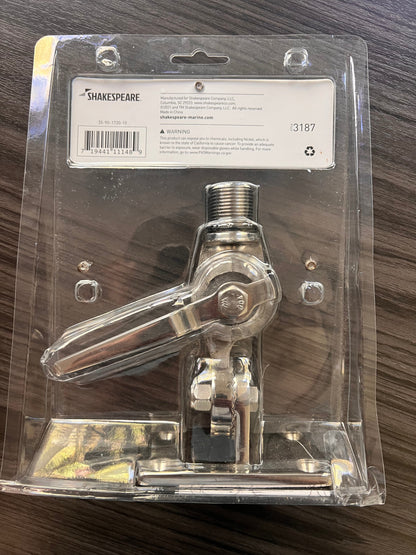 OPEN BOX Shakespeare 3187 Ratchet Antenna Mount - Like New