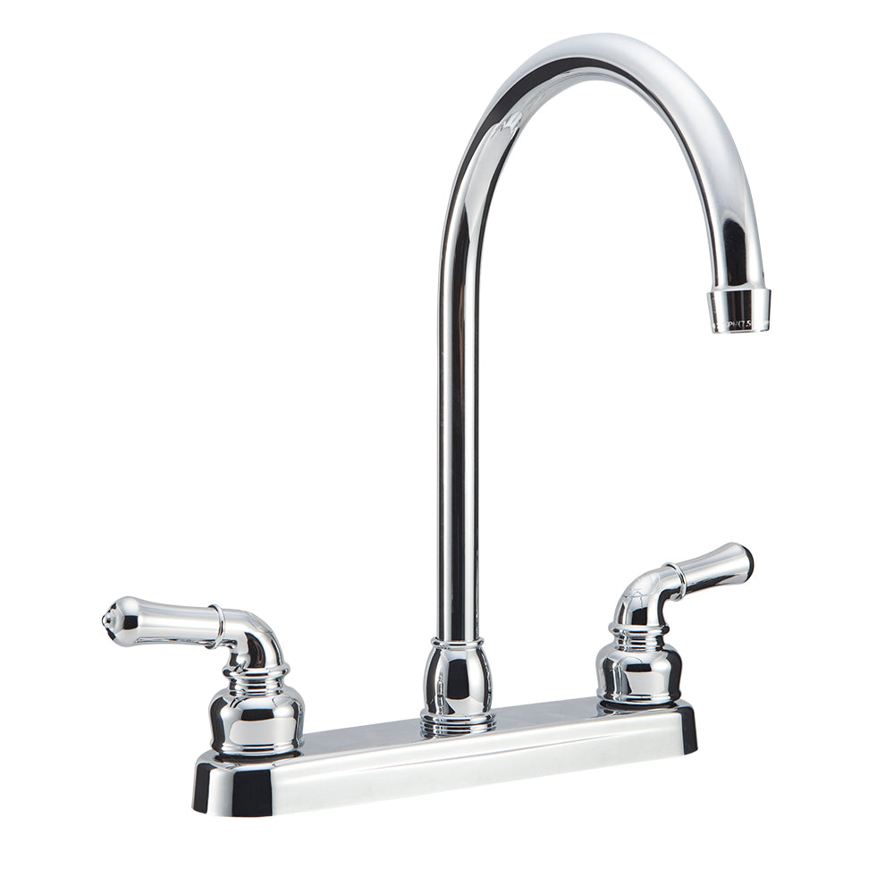 J-SPOUT RV KITCHEN FAUCET CHROM POL