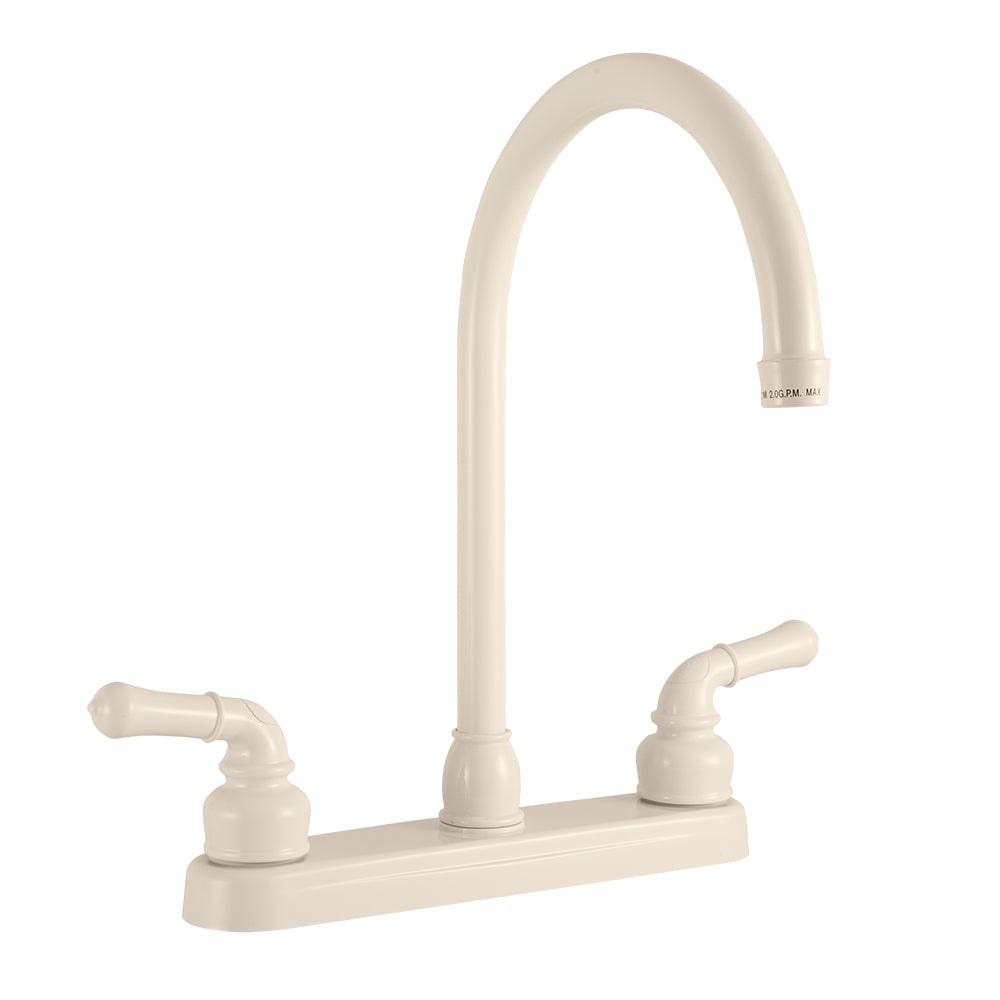 J-SPOUT RV KITCHEN FAUCET BISQUE PA