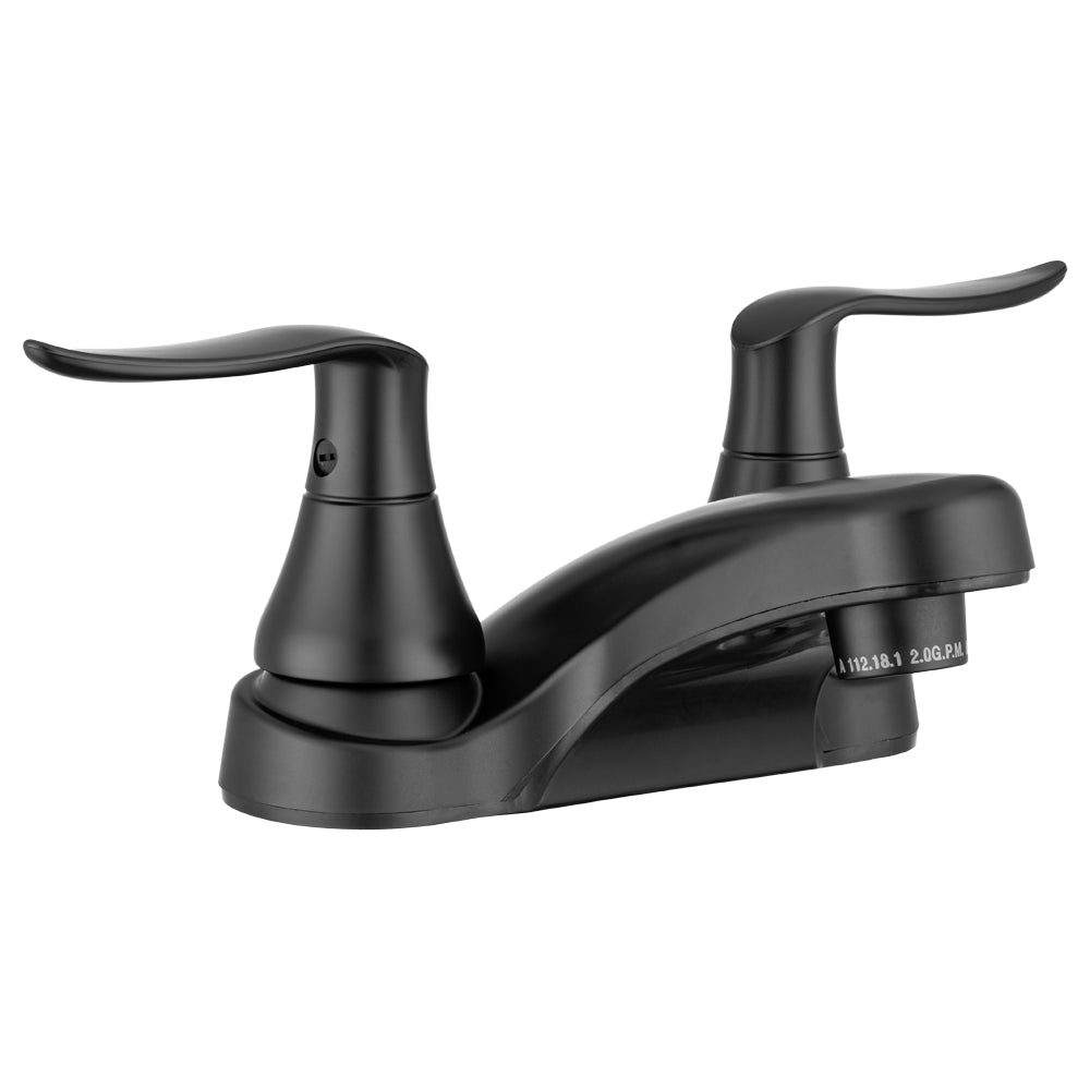 LAVATORY FAUCET MATTE BLACK