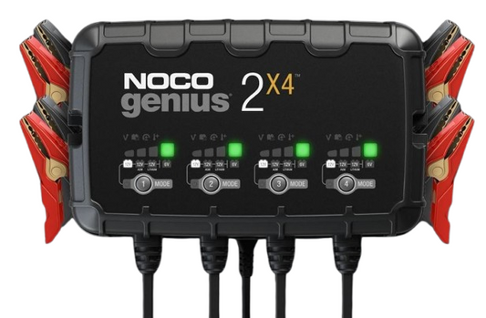 8A 4-BANK BATTERY CHARGER