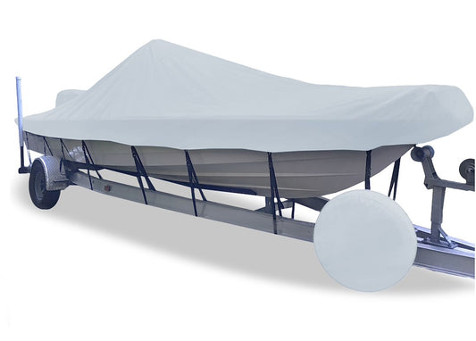 BOAT COVER  SKIFF-21  PG GRAY