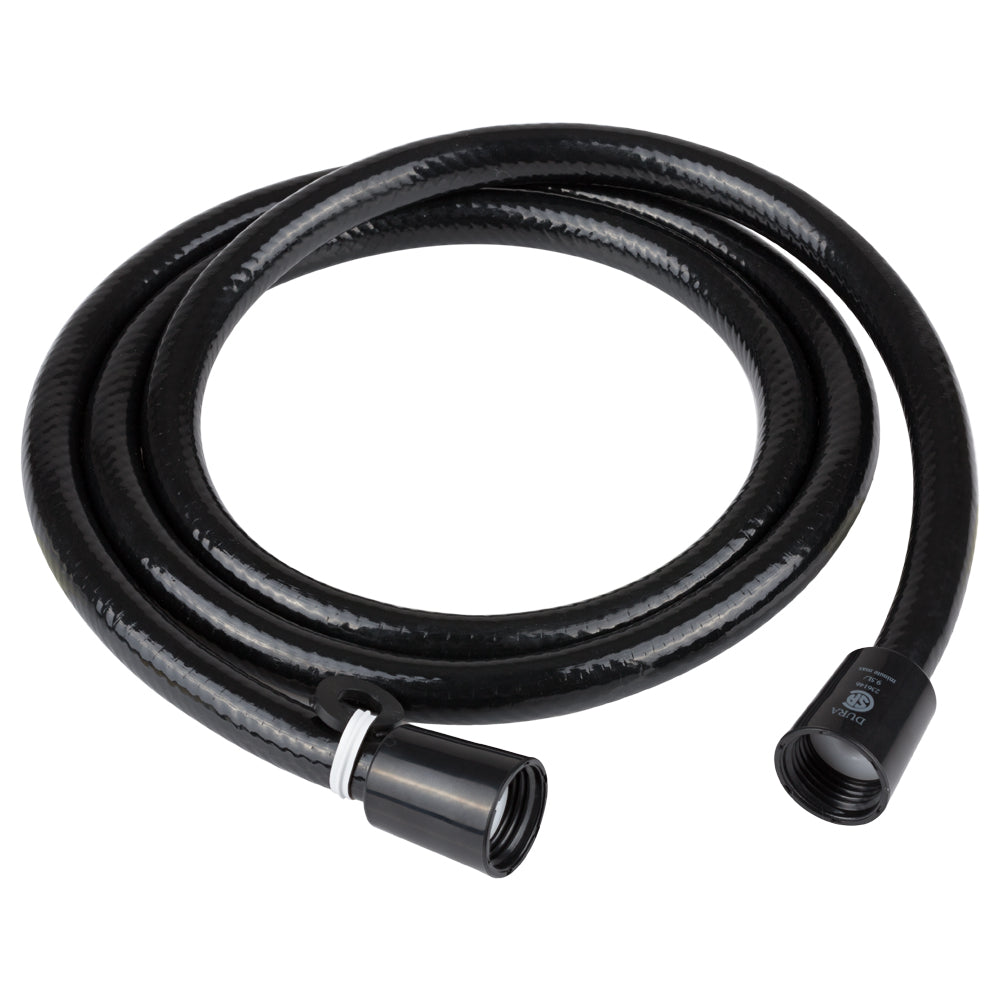 60'VINYL SHOWER HOSE BLK
