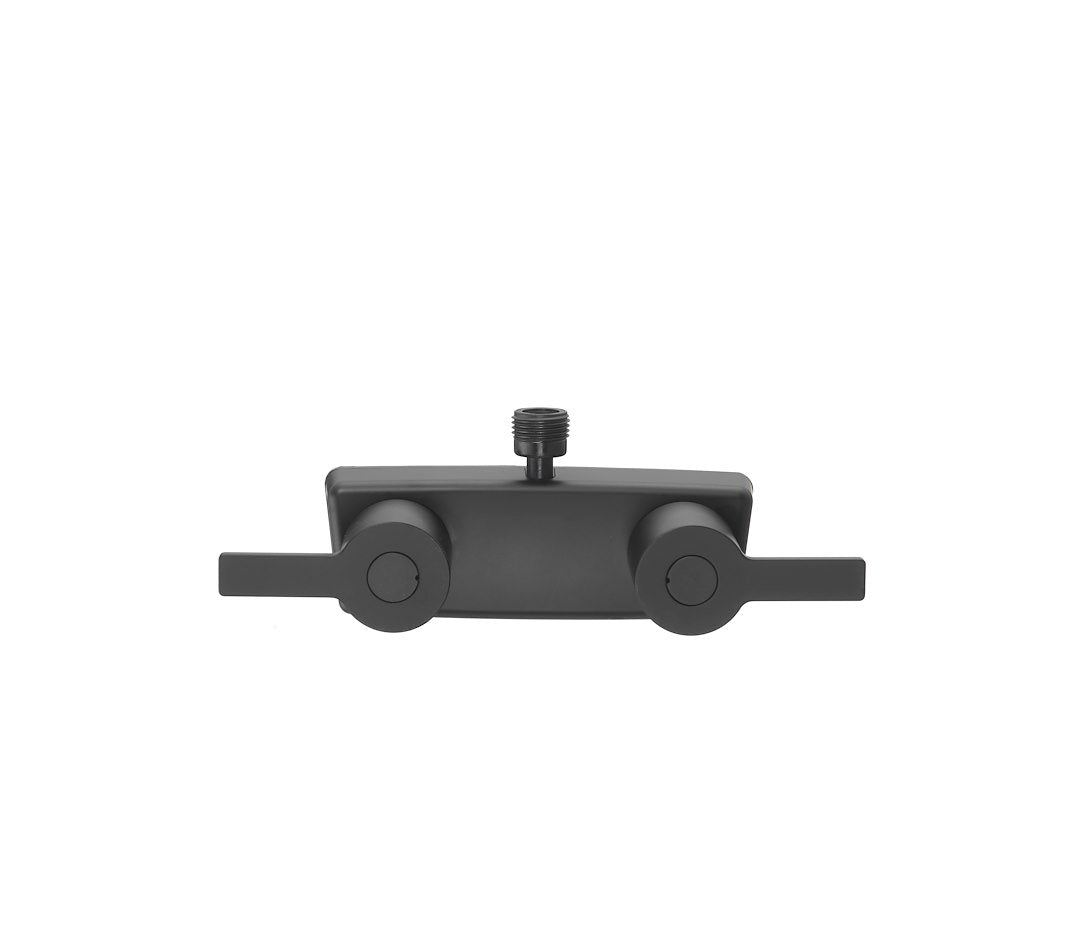 MODERN RV SHOWER FAUCET - MATTE BLA