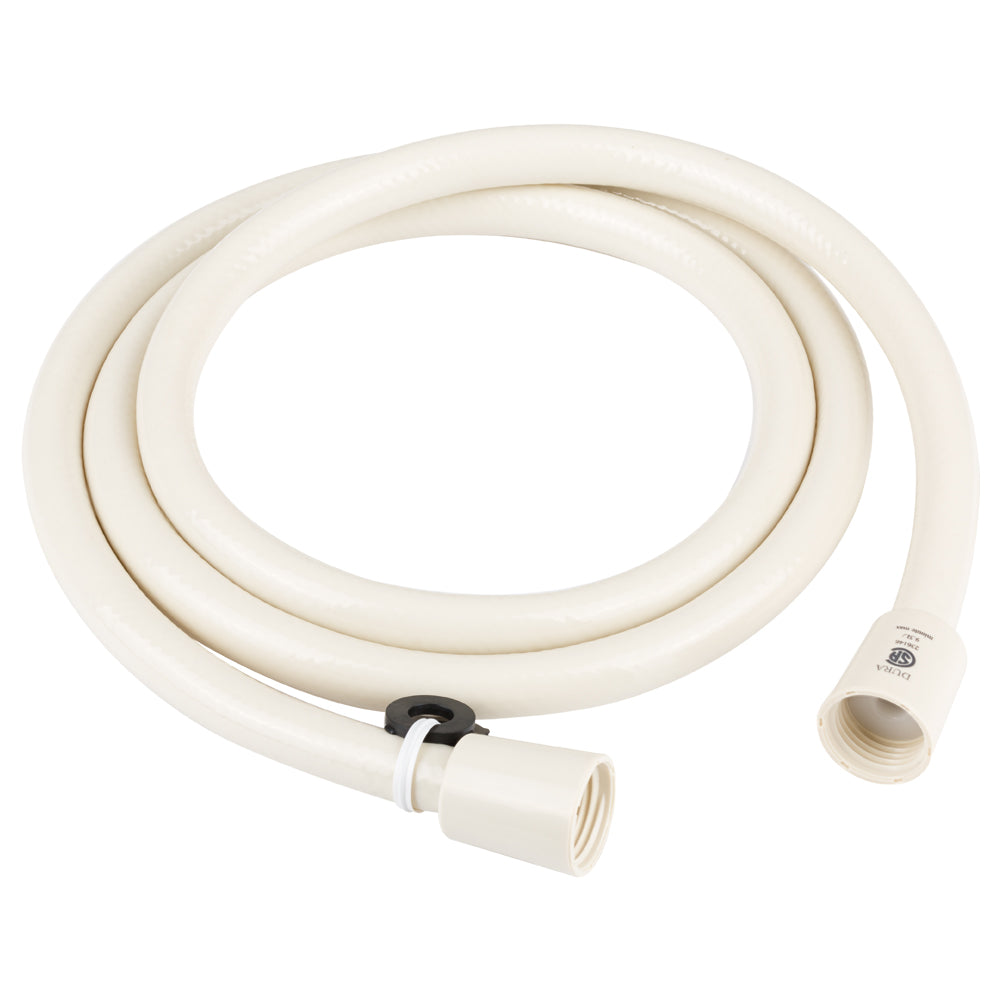 60'VINYL SHWR HOSE BISQUE
