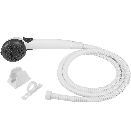 SNGL SHWR WND&HOSE WHITE
