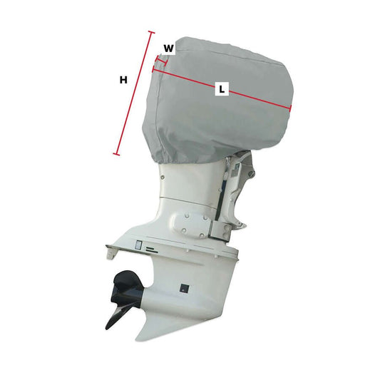 5 HP O/B MOTOR COVER-PFII GRAY