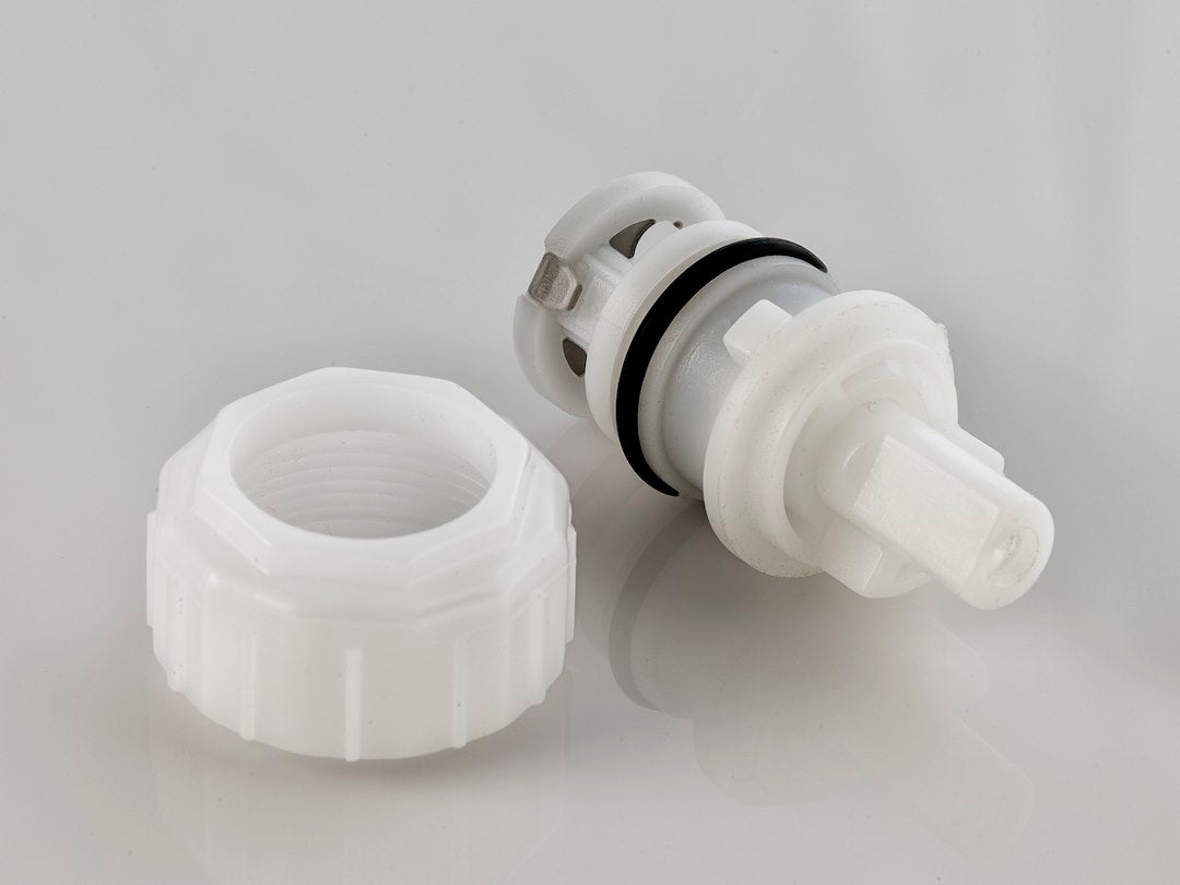 PLASTIC STEM&BONNET-PAIR