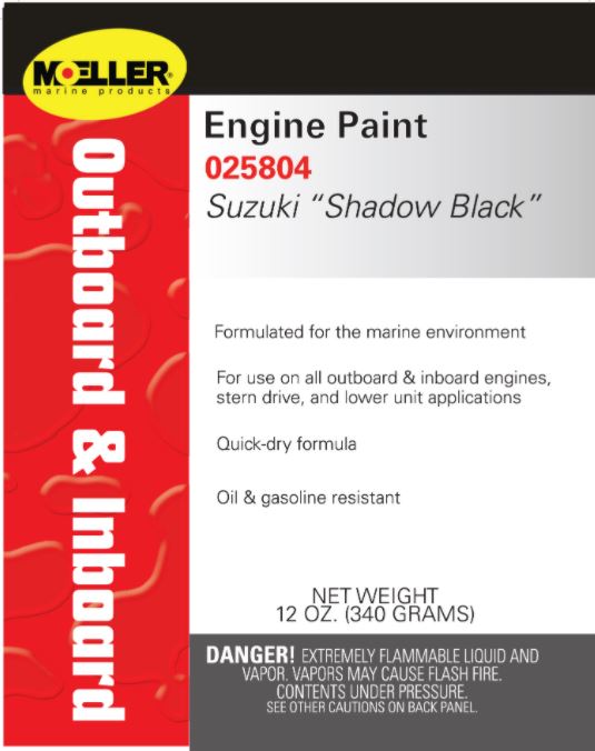 SUZUKI ENGINE 'SHADOW BLACK'