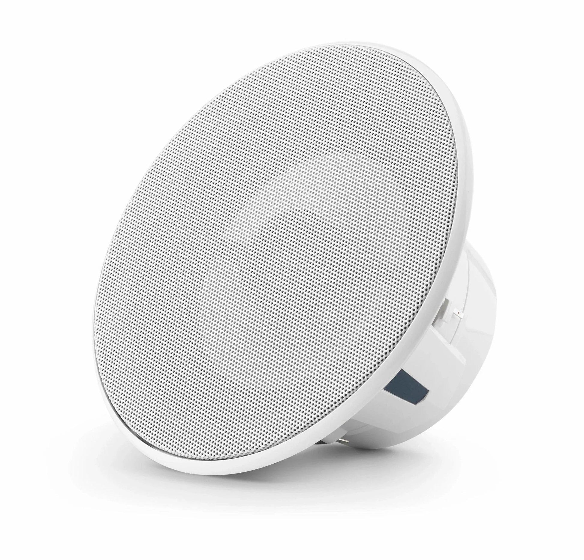 JL Audio M6 7.7in Coaxial Speakers White LUXe Grille Single Speaker M6-770X-L-GwGw-Single