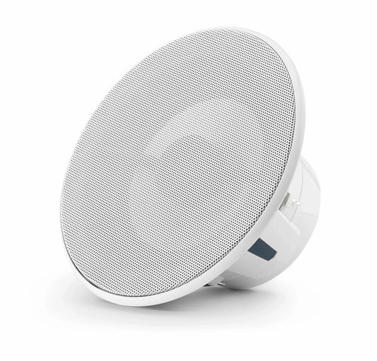 JL Audio M6 7.7in Coaxial Speakers White LUXe Grille Single Speaker M6-770X-L-GwGw-Single