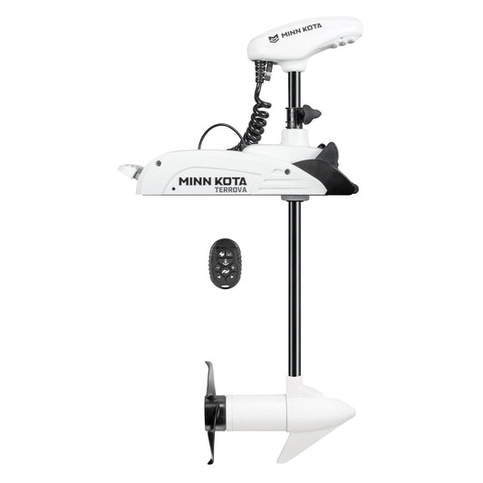 Minn Kota Riptide Terrova 2 55lb Wireless Remote 54in Shaft Trolling Motor
