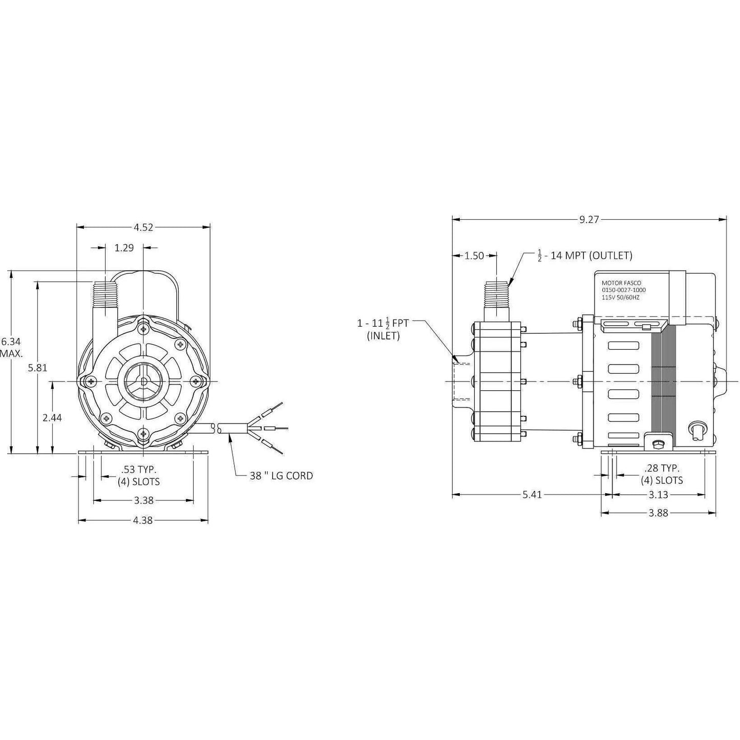 March Pump AC-5M-MD Magnetic Drive Pump