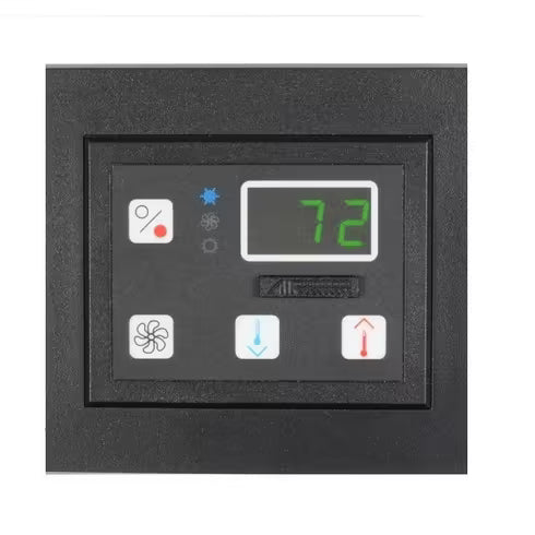 Dometic Air Conditioner Controller - Display w/ Bezel Compact I/O Passport - Black - 222000200
