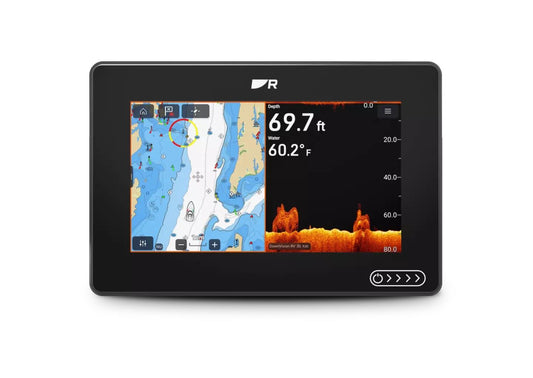 Raymarine Axiom 2 7 Chartplotter-Sonar with LHC North America and RV-100 Transducer