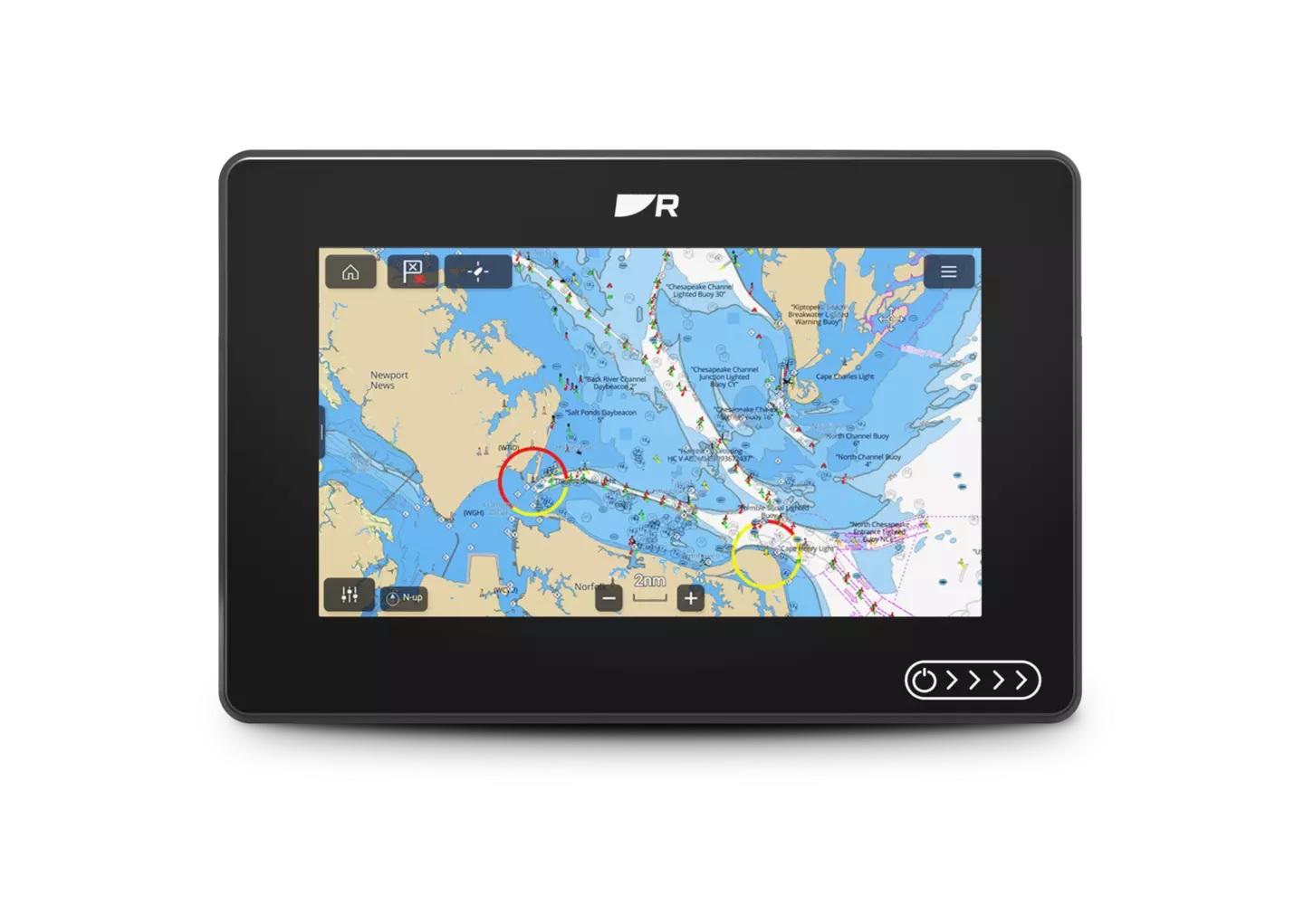 Raymarine Axiom 2 7 Chartplotter with RealVision 3D Sonar