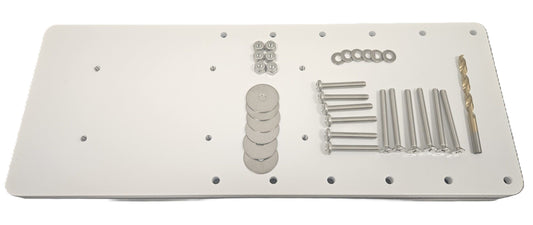 RHODAN White Aluminum Mounting Plate