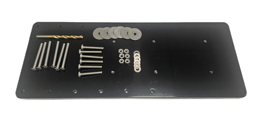 RHODAN Black Aluminum Mounting Plate