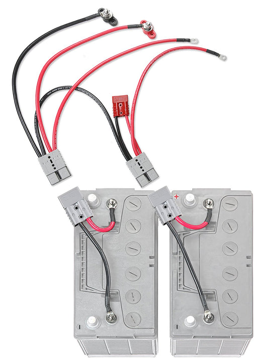 CONNECT EASE - 6 GAUGE DUAL BATTERY   QU - RCE12VBM6IK