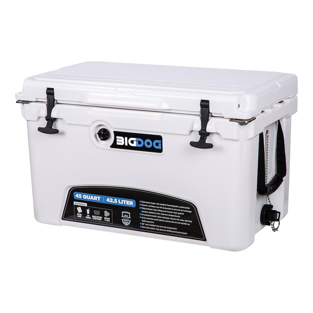 HUSKY TOWING - 45 QT COOLER WITH ACCESSORIES - BDC45