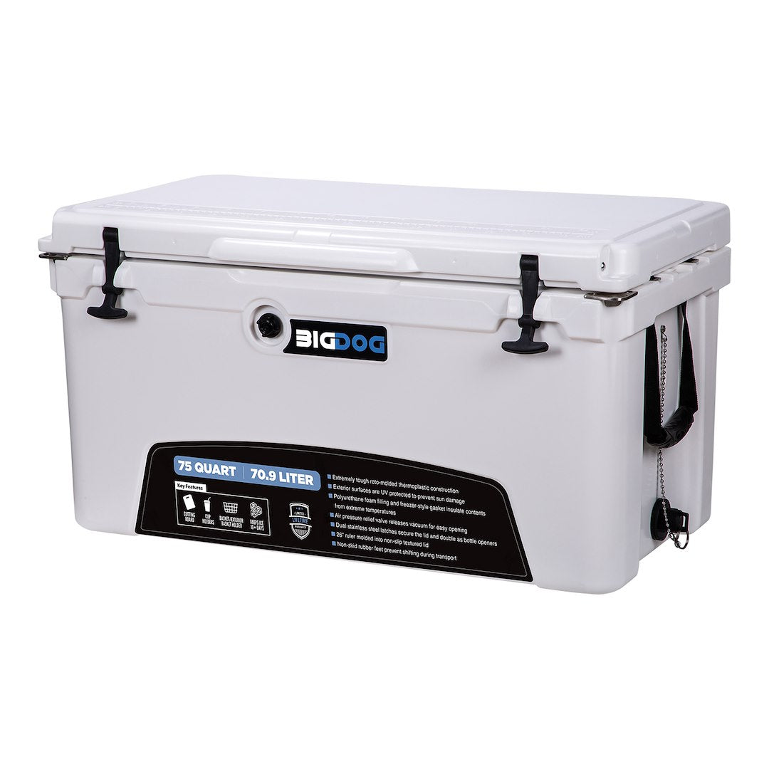 HUSKY TOWING - 75 QT COOLER WITH ACCESSORIES - BDC75