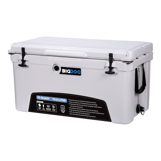 HUSKY TOWING - 75 QT COOLER WITH ACCESSORIES - BDC75