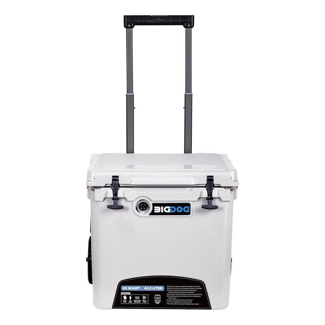 HUSKY TOWING - 45 QT ROLLING COOLER W ACCESSORIES - BDCR45