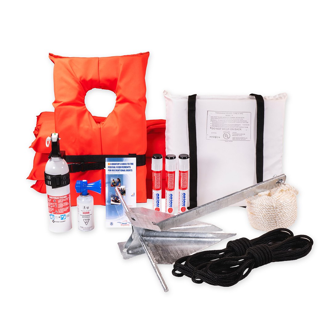 KJM - BOAT SAFETY KIT SM UP TO 19 FT - 42100