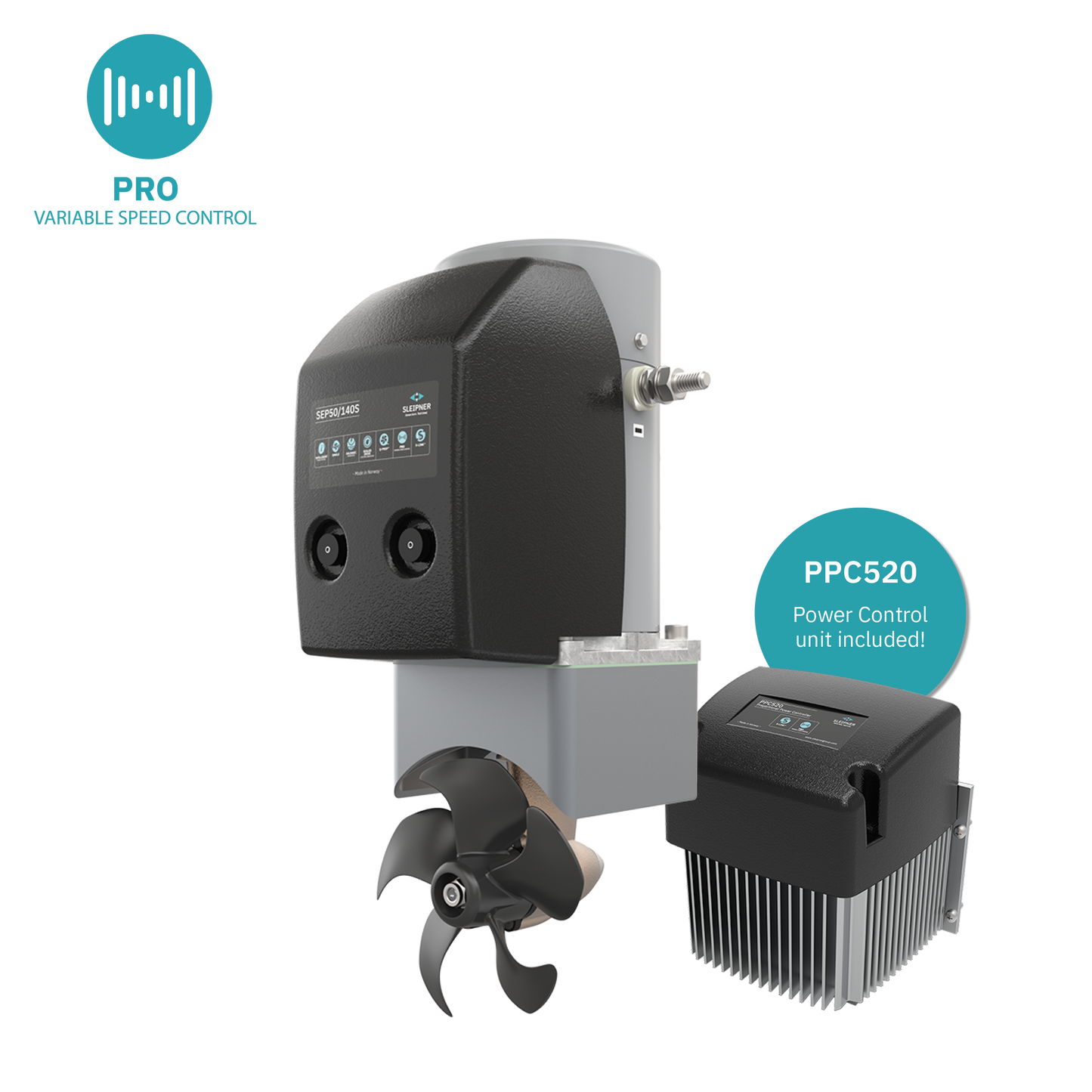 Sleipner SEP50/140S-12V Thruster