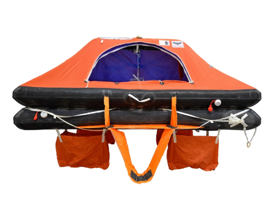 8 Pople Raft VIKING L008D00015AEA 8 PERSON LIFE RAFT 8DK+ USCG/SOLAS 25 A ROUND ...