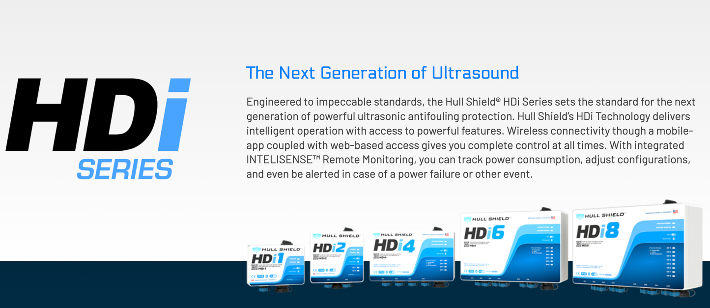 Hull Shield HDi1 Intelligent Ultrasonic Antifouling System