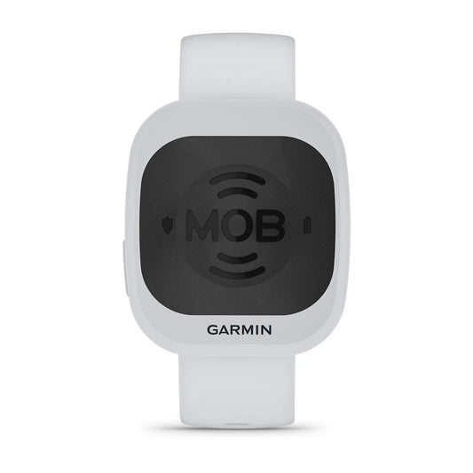 Garmin Mob Tag With White Quick Release Band