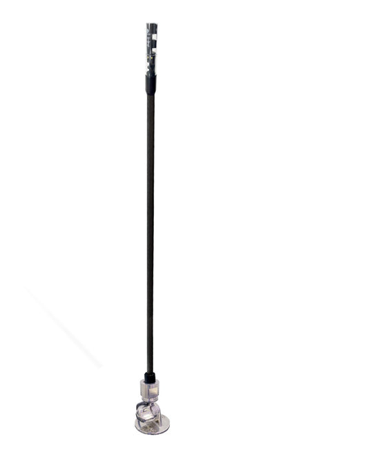 Lumitec Contour 39in Combo Light, 12/24vdc Black Shaft Use Standard Antenna Mount