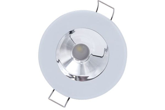 Lumitec Illusion Down Light Warm White Spectrum LED White Mirror Reflector 10-30v