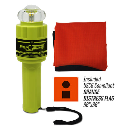 ACR ResQFlare Electronic Flare & Flag - Boat Gear USA