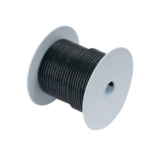Ancor #6 Black 50' Spool Tinned Cooper - Boat Gear USA