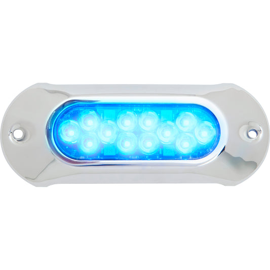 Attwood Light Armor Underwater LED Light - 12 LEDs - Blue - Boat Gear USA