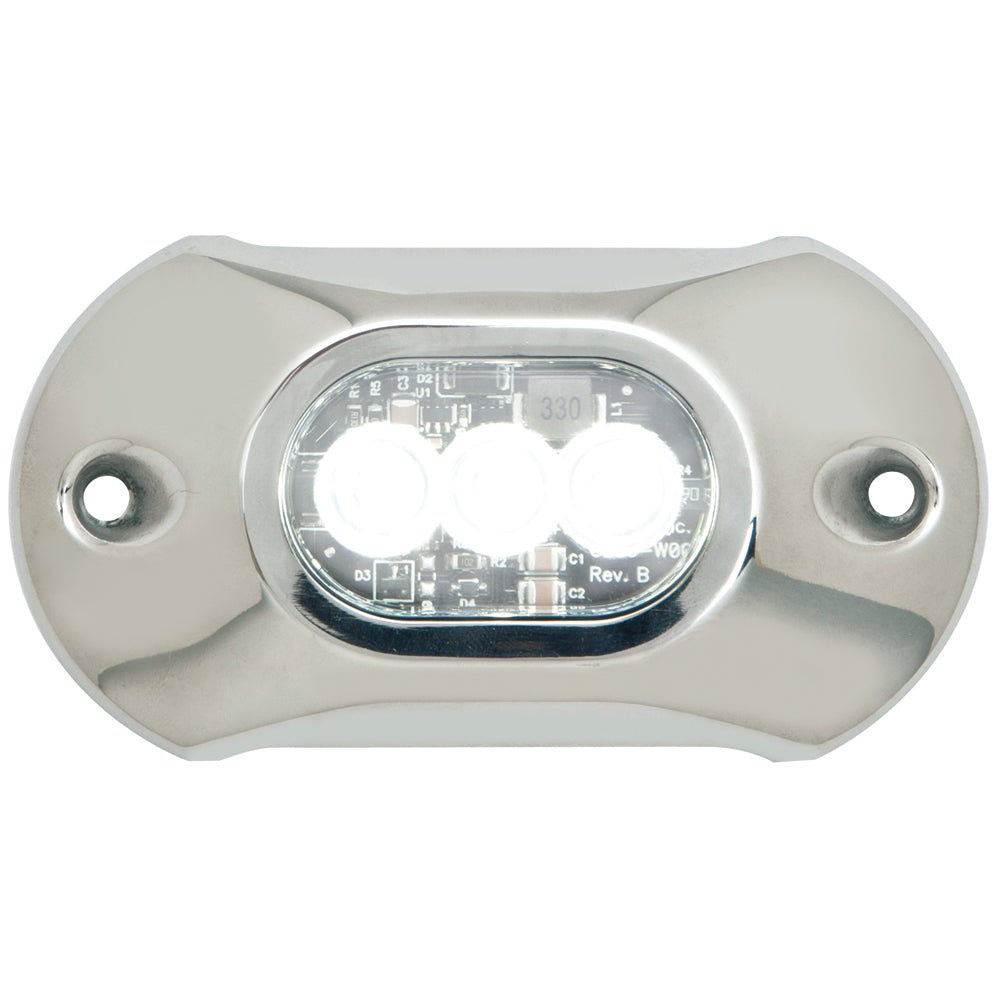 Attwood Light Armor Underwater LED Light - 3 LEDs - White - Boat Gear USA