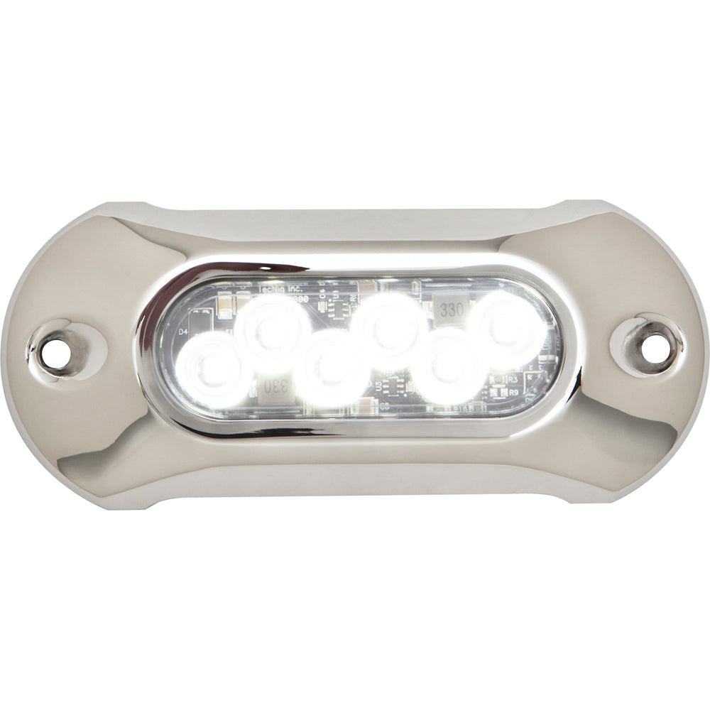 Attwood Light Armor Underwater LED Light - 6 LEDs - White - Boat Gear USA