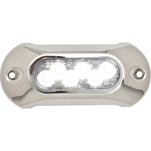 Attwood Light Armor Underwater LED Light - 6 LEDs - White - Boat Gear USA