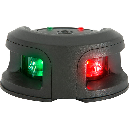 Attwood LightArmor Bow Mount Navigation Light - Composite Black - Bi-Color - 2NM - Boat Gear USA